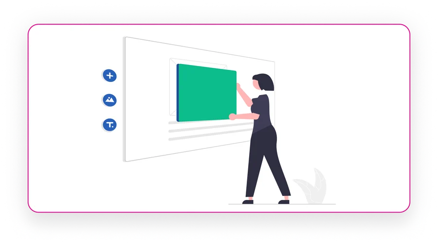 Illustration of ready-to-use templates