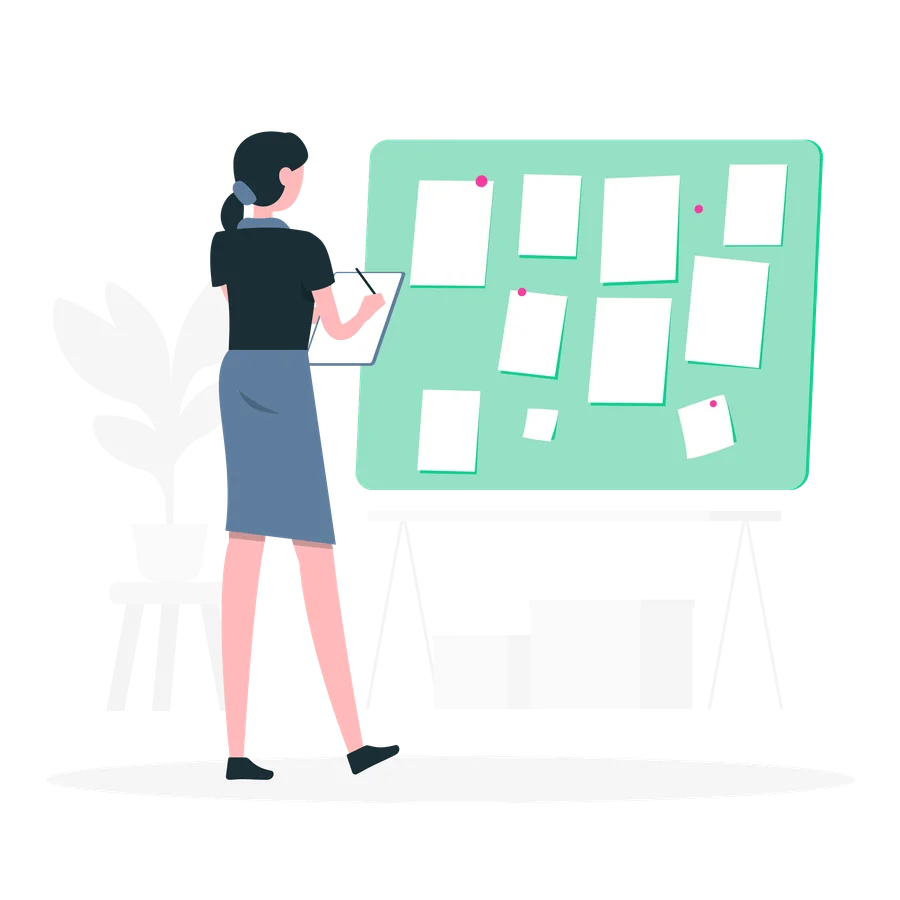 Illustration of planning templates and rules