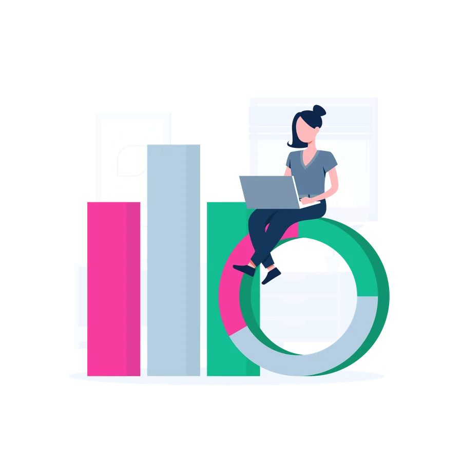 Illustration of end-to-end visibility dashboards